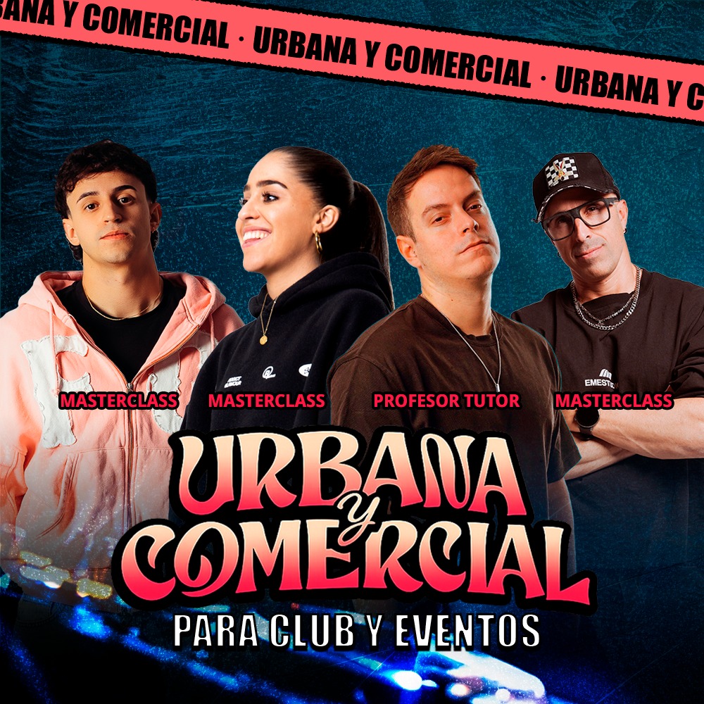 Curso DJ de Música Urbana y Comercial